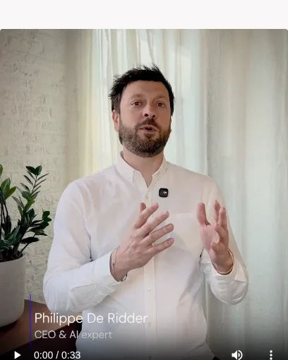 Philippe De Ridder speaking